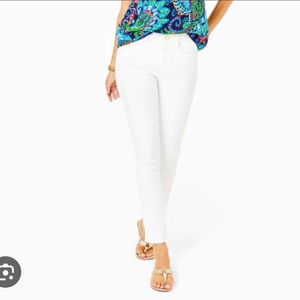 Lilly Pulitzer South Ocean High Rise Skinny Jeans